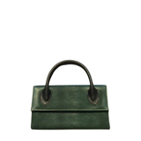 Emerald Green Top-Handle Handbag