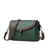 Green Pebbled Crossbody Bag