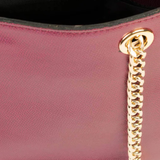 Classic Rexine Tote Bag with Chain Strap