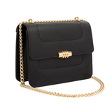 Classic Rexine Handbag with Chain Strap