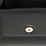 Classic Rexine Handbag with Chain Strap