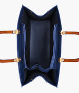 Blue signature tote bag