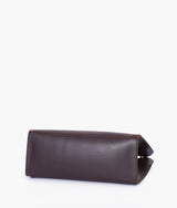 Dark brown signature tote bag